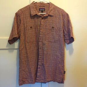 Patagonia hemp and organic cotton button down
